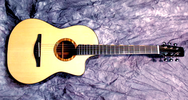 custom everett guitar